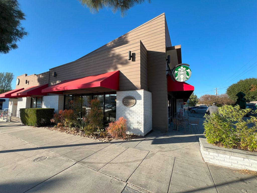 Starbucks at Topanga Willows