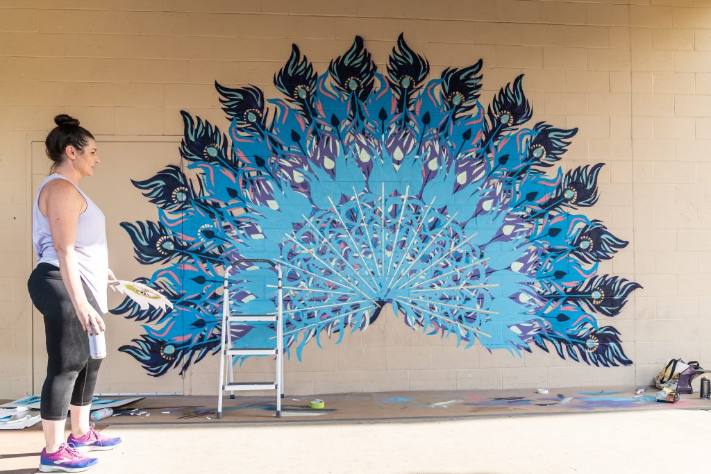 Marvelousness at the Marketplace mural