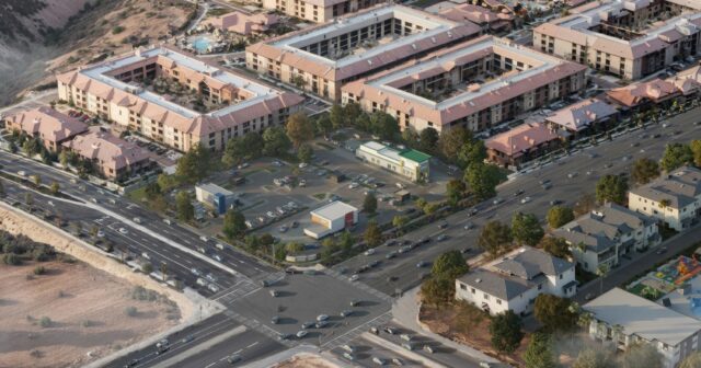 Otay Mesa rednering of future shopping center
